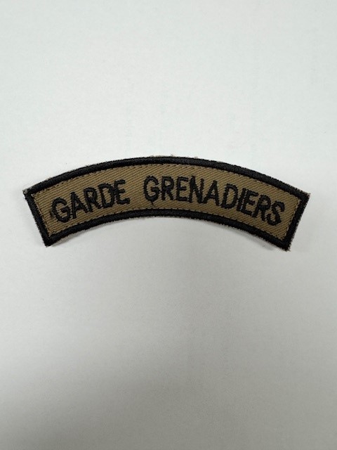 Garde Grenadiers Schouderembleem Khaki