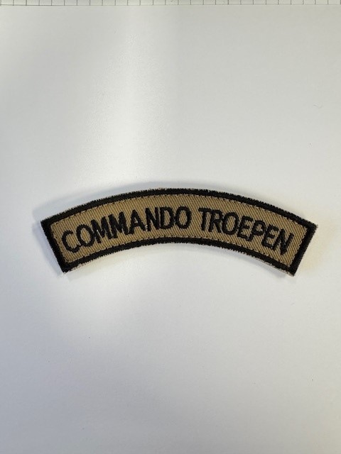 Commando Troepen Schouderembleem Khaki