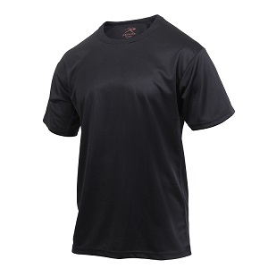 Quick Dry Performance T-Shirt Black 3 Pack