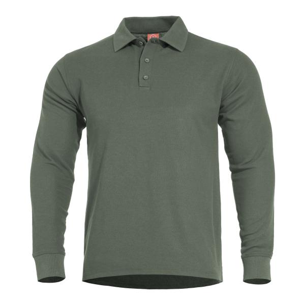 Pentagon Aniketos Long Polo Green