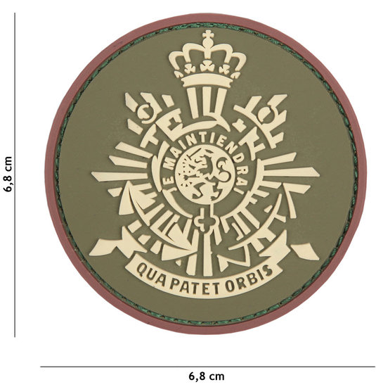 Korps Mariniers PVC Badge Multicam