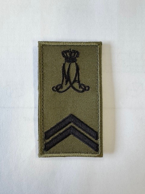 ROT Badge KMA KLU Korporaal