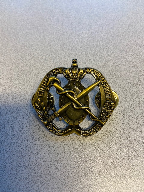 Mini baretembleem Geneeskundige Troepen