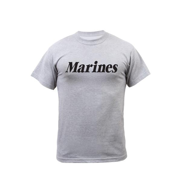 T-Shirt Marines grijs
