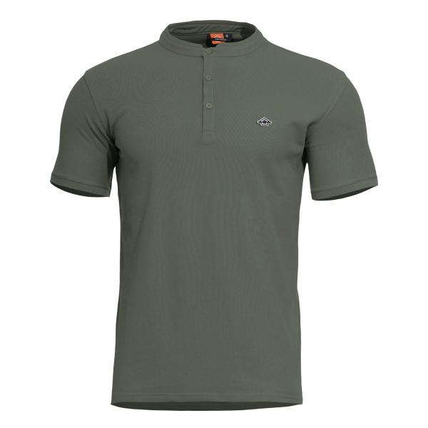 Pentagon Levantes Henley Shirt Green