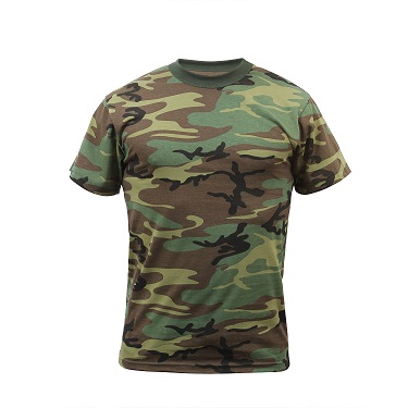 T-Shirt Camo Woodland
