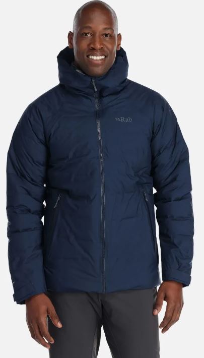 Valiance Waterproof Down Jacket Deep Ink