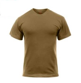 Military Tee Cotton brown