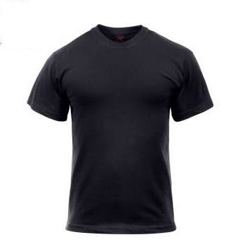 Military Tee Polycotton black