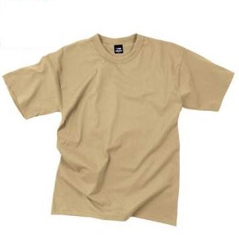Military Tee PolyCotton khaki