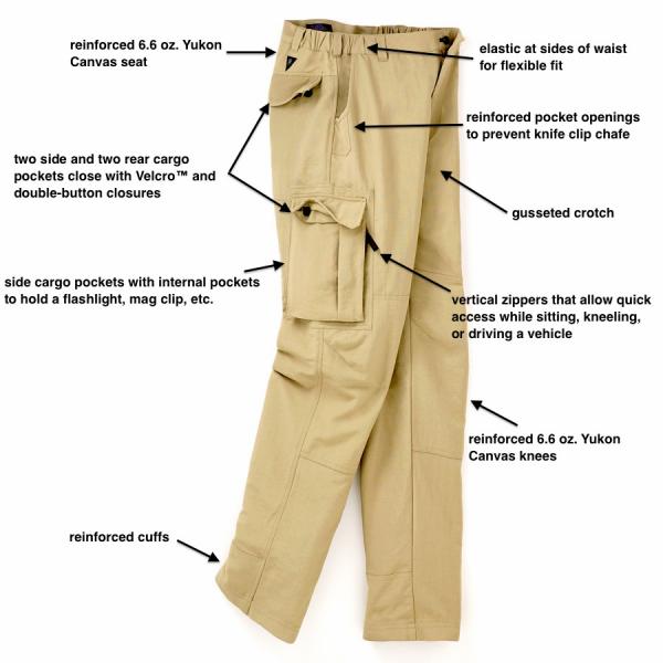 Railriders Versatac Mid Pants Khaki XL