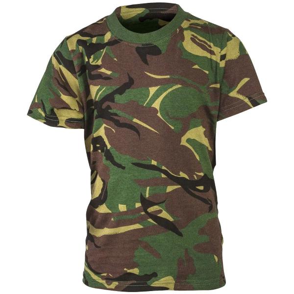Highlander T Shirt Camo DPM Woodland